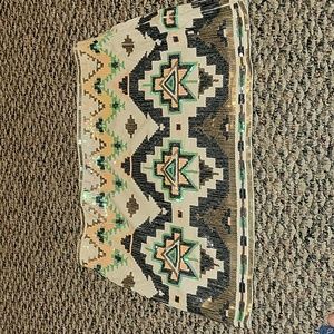 Express colorful stretchy skirt- SZ. L EUC